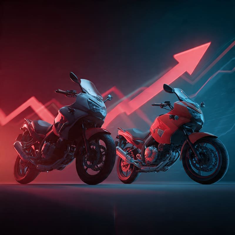 Indian Bike Maker TVS Climbs Global Rankings, Edges Past Yamaha in Two-Wheeler Sales