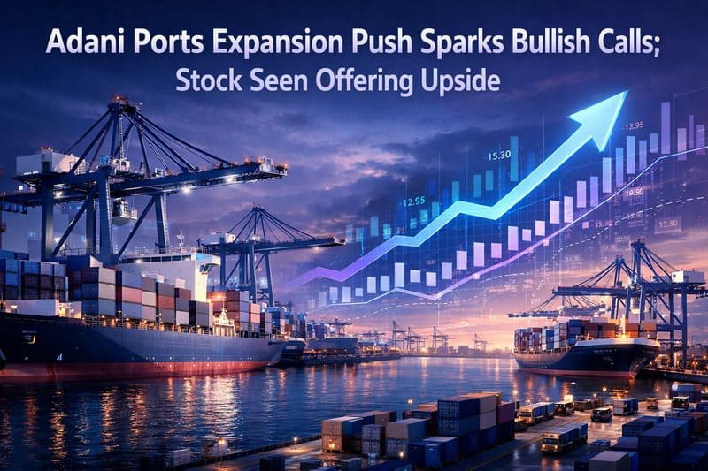 Adani Ports Expansion Push Sparks Bullish Calls; Stock Seen Offering Upside