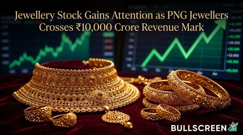 Jewellery Stock Gains Attention as PNG Jewellers Crosses ₹10,000 Crore Revenue Mark
