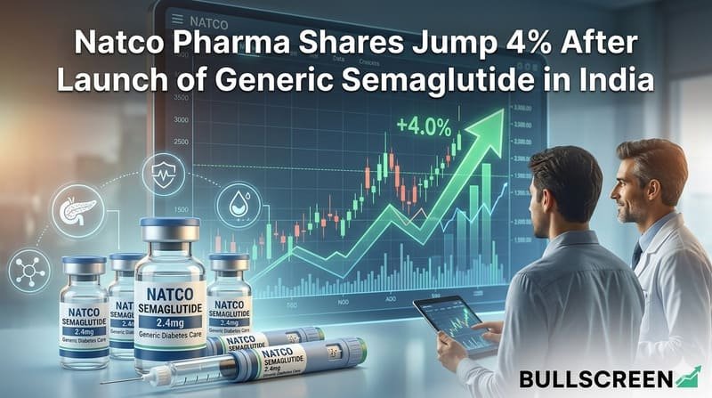 Natco Pharma Shares Jump 4% After Launching Affordable Generic Semaglutide in India