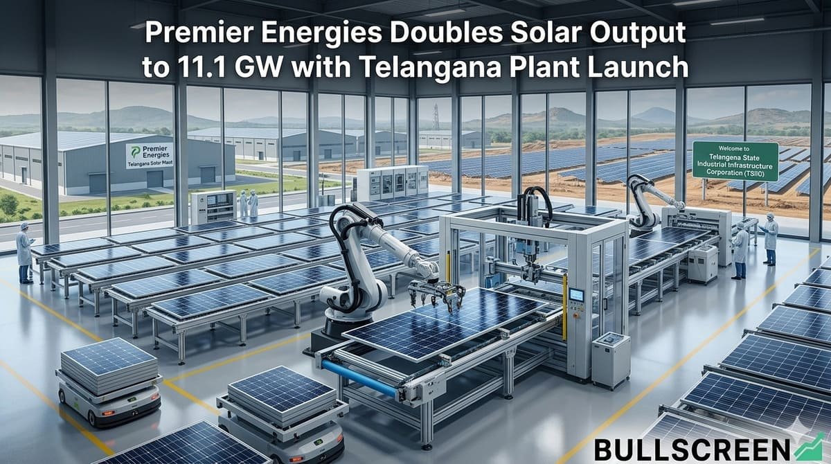 Premier Energies Doubles Solar Output to 11.1 GW with Telangana Plant Launch