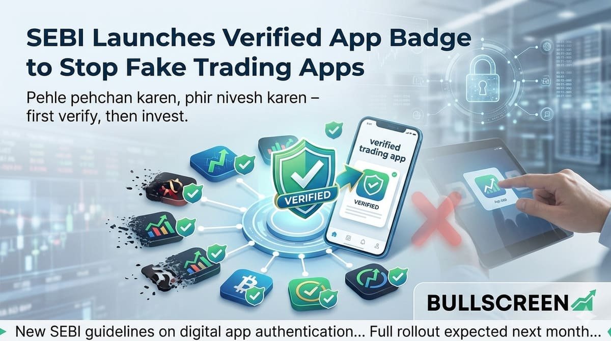 SEBI Launches Verified App Badge to Stop Fake Trading Apps