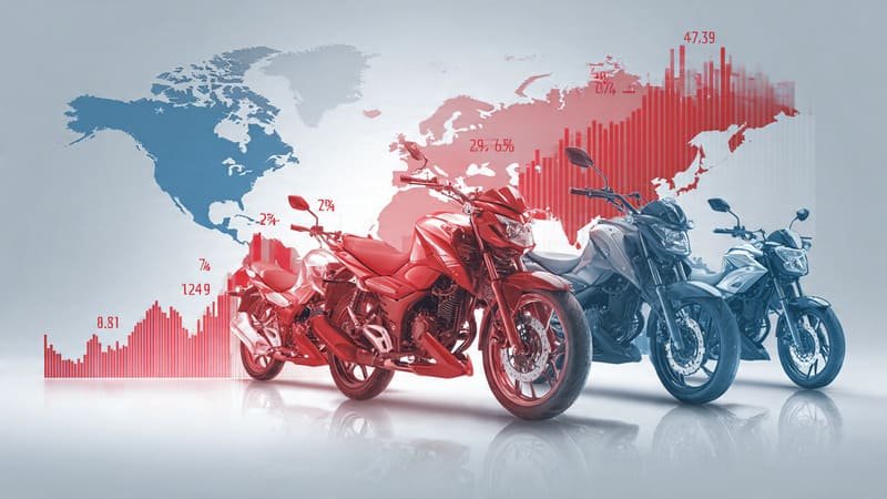 TVS Becomes World’s 3rd Largest Two-Wheeler Brand, Surpasses Yamaha in Global Sales