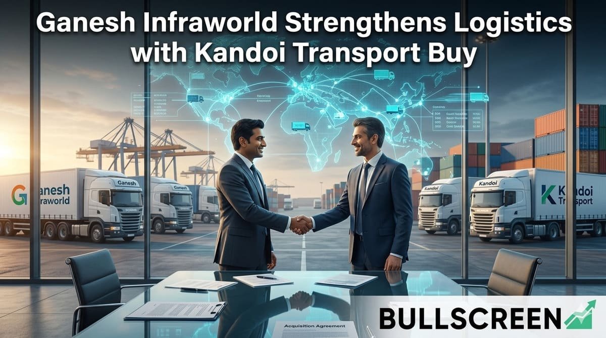 Ganesh Infraworld Strengthens Logistics with Kandoi Transport Buy