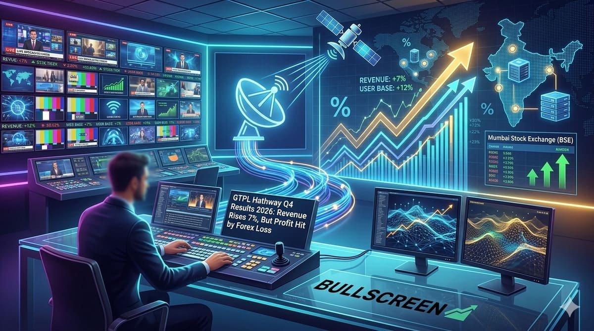 GTPL Hathway Q4 Results 2026: Revenue Rises 7%, But Profit Hit by Forex Loss