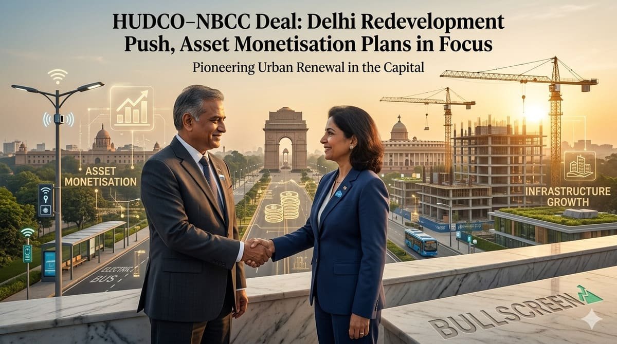 HUDCO–NBCC Deal: Delhi Redevelopment Push, Asset Monetisation Plans in Focus