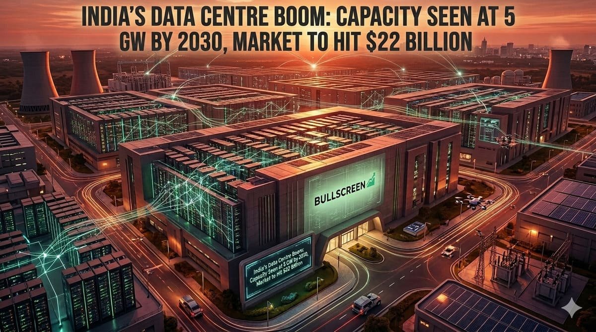 India’s Data Centre Boom: Capacity Seen at 5 GW by 2030, Market to Hit $22 Billion