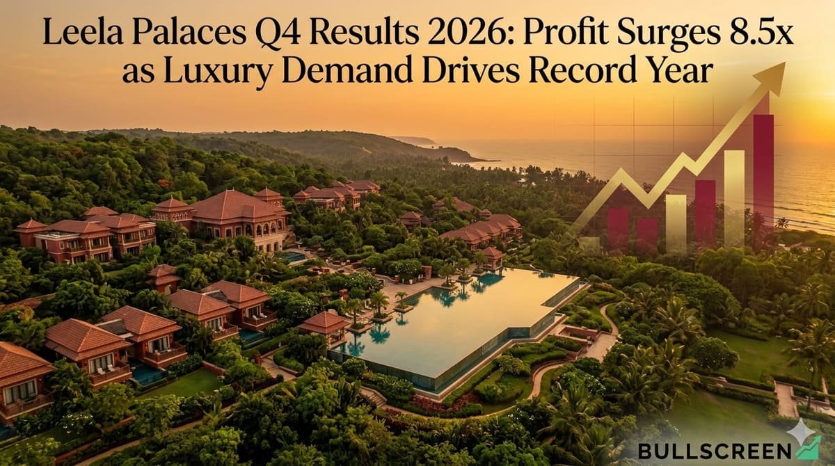 Leela Palaces Q4 Results 2026: Profit Surges 8.5x as Luxury Demand Drives Record Year