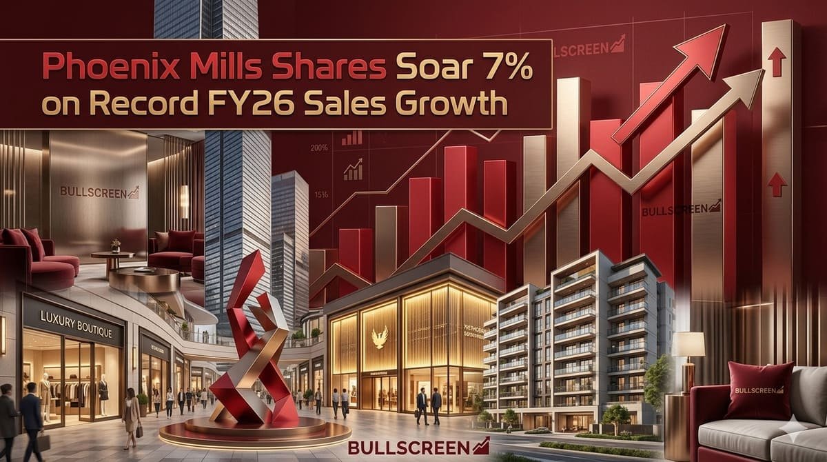 Phoenix Mills Shares Soar 7% on Record FY26 Sales Growth