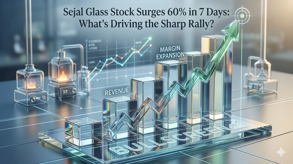 Sejal Glass Stock Surges 60% in 7 Days: What’s Driving the Sharp Rally?