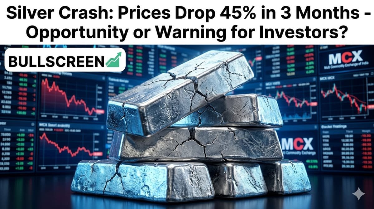 Silver Crash: Prices Drop 45% in 3 Months - Opportunity or Warning for Investors?