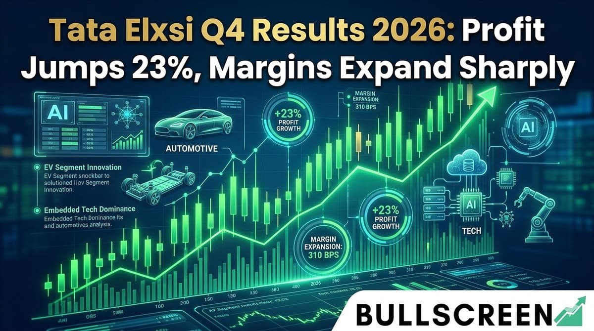 Tata Elxsi Q4 Results 2026: Profit Jumps 23%, Margins Expand Sharply