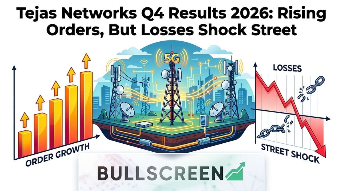 Tejas Networks Q4 Results 2026: Rising Orders, But Losses Shock Street