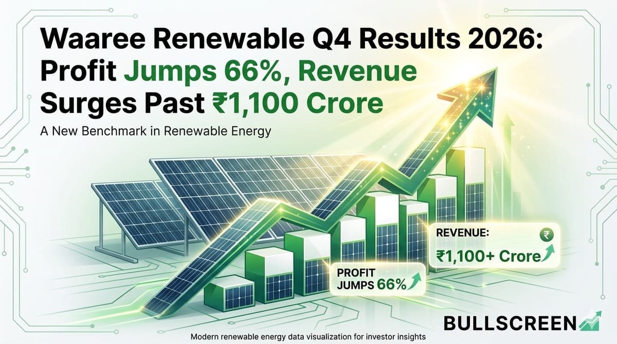 Waaree Renewable Q4 Results 2026: Profit Jumps 66%, Revenue Surges Past ₹1,100 Crore