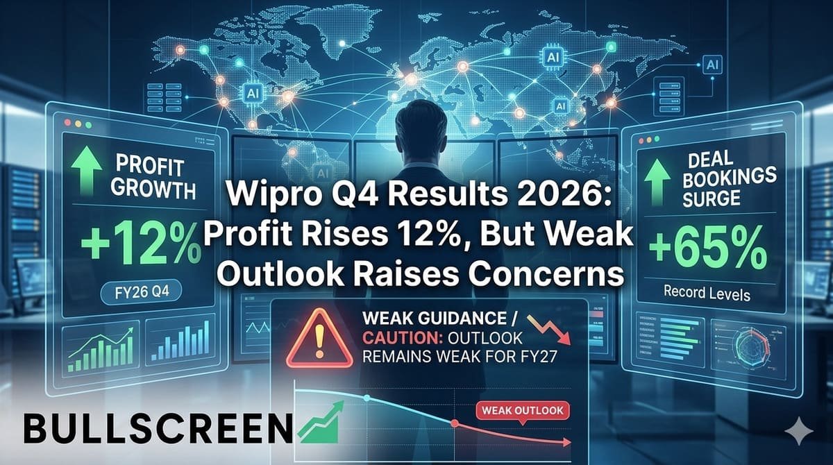 Wipro Q4 Results 2026: Profit Rises 12%, But Weak Outlook Raises Concerns