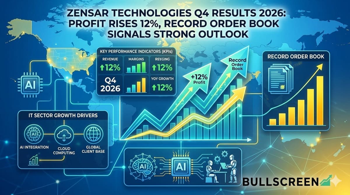 Zensar Technologies Q4 Results 2026: Profit Rises 12%, Record Order Book Signals Strong Outlook
