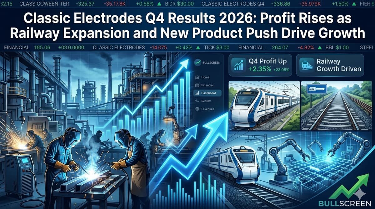 Classic Electrodes Q4 Results 2026: Profit Rises as Railway Expansion and New Product Push Drive Growth