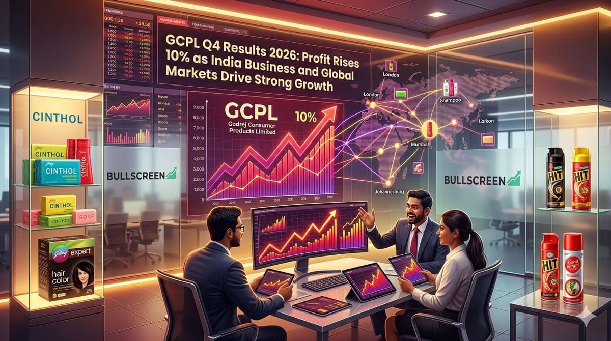 GCPL Q4 Results 2026: Profit Rises 10% as India Business and Global Markets Drive Strong Growth