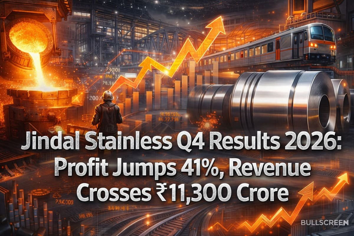 Jindal Stainless Q4 Results 2026: Profit Jumps 41%, Revenue Crosses ₹11,300 Crore