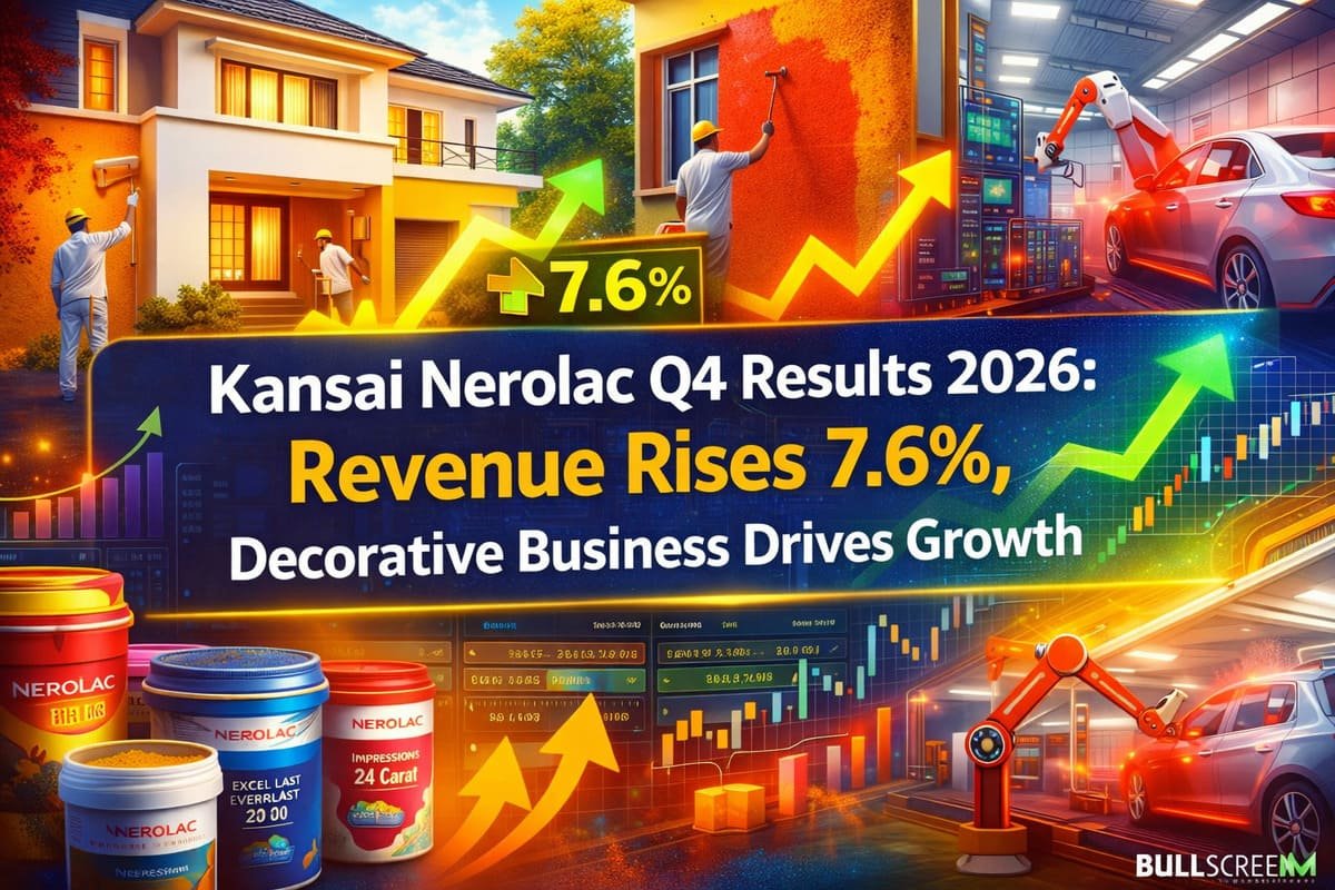 Kansai Nerolac Q4 Results 2026: Revenue Rises 7.6%, Decorative Business Drives Growth