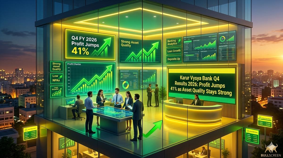 Karur Vysya Bank Q4 Results 2026: Profit Jumps 41% as Asset Quality Stays Strong