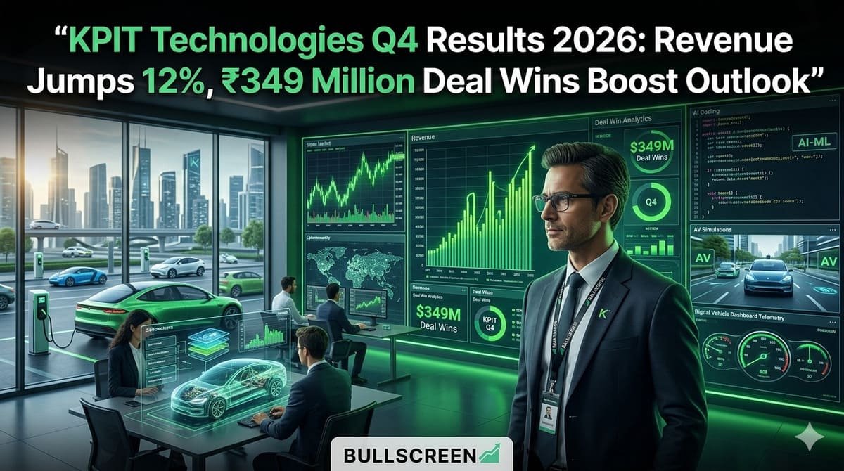 KPIT Technologies Q4 Results 2026: Revenue Jumps 12%, ₹349 Million Deal Wins Boost Outlook