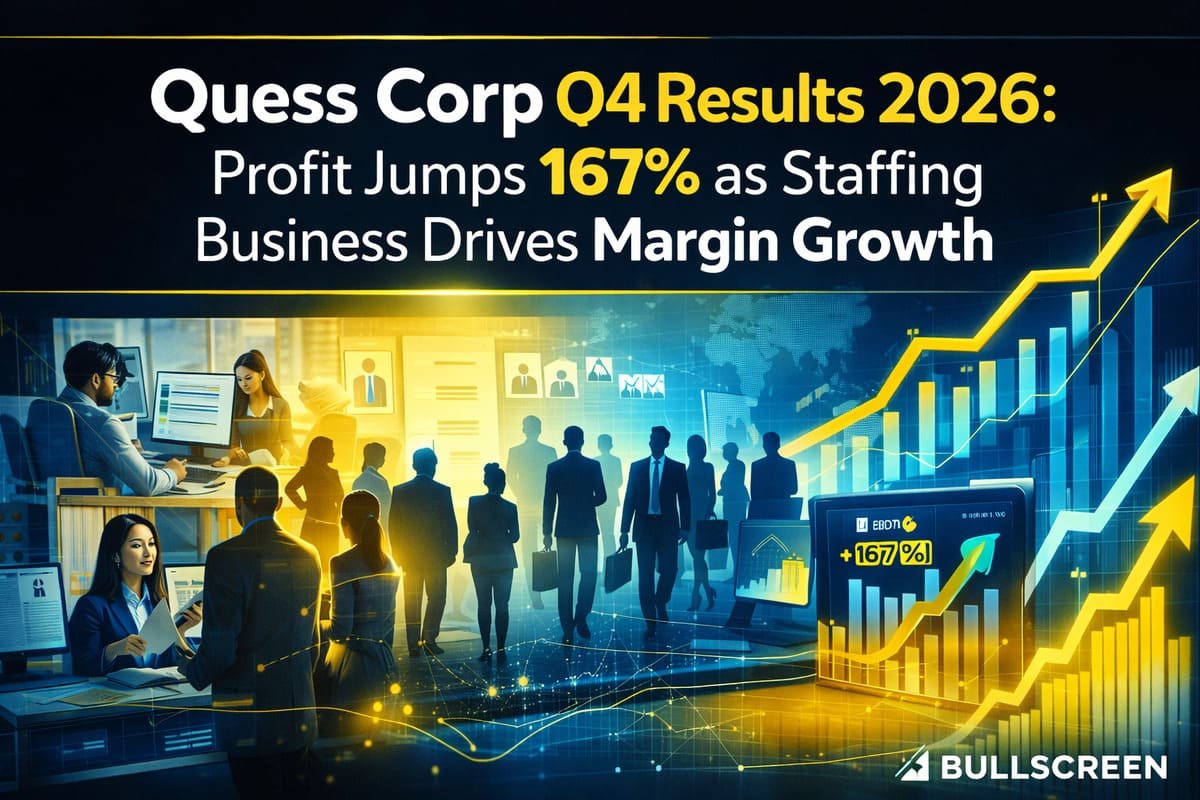 Quess Corp Q4 Results 2026: Profit Jumps 167% as Staffing Business Drives Margin Growth