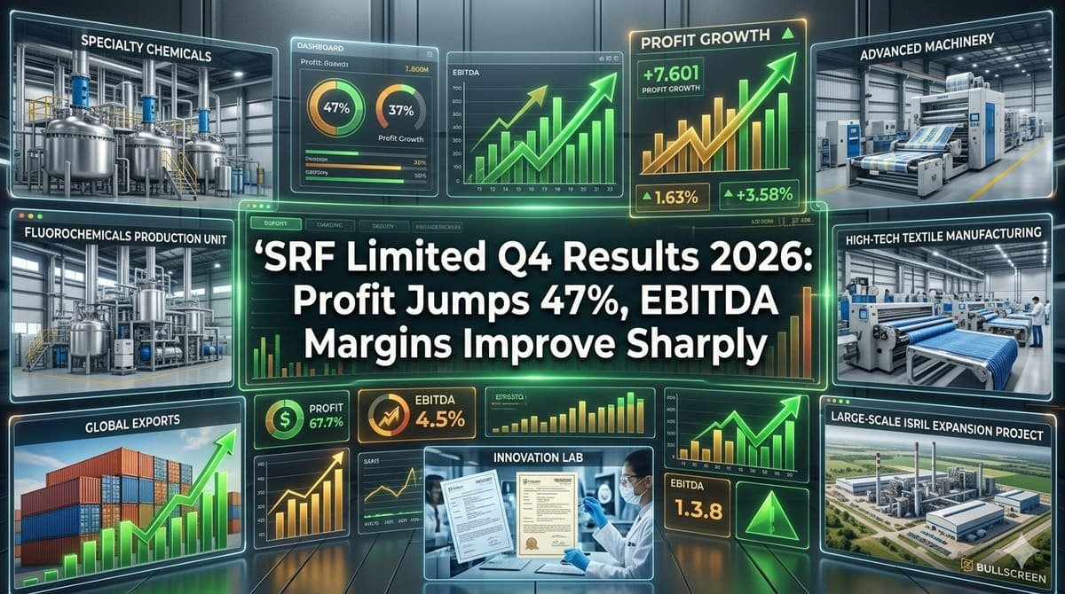 SRF Limited Q4 Results 2026: Profit Jumps 47%, EBITDA Margins Improve Sharply