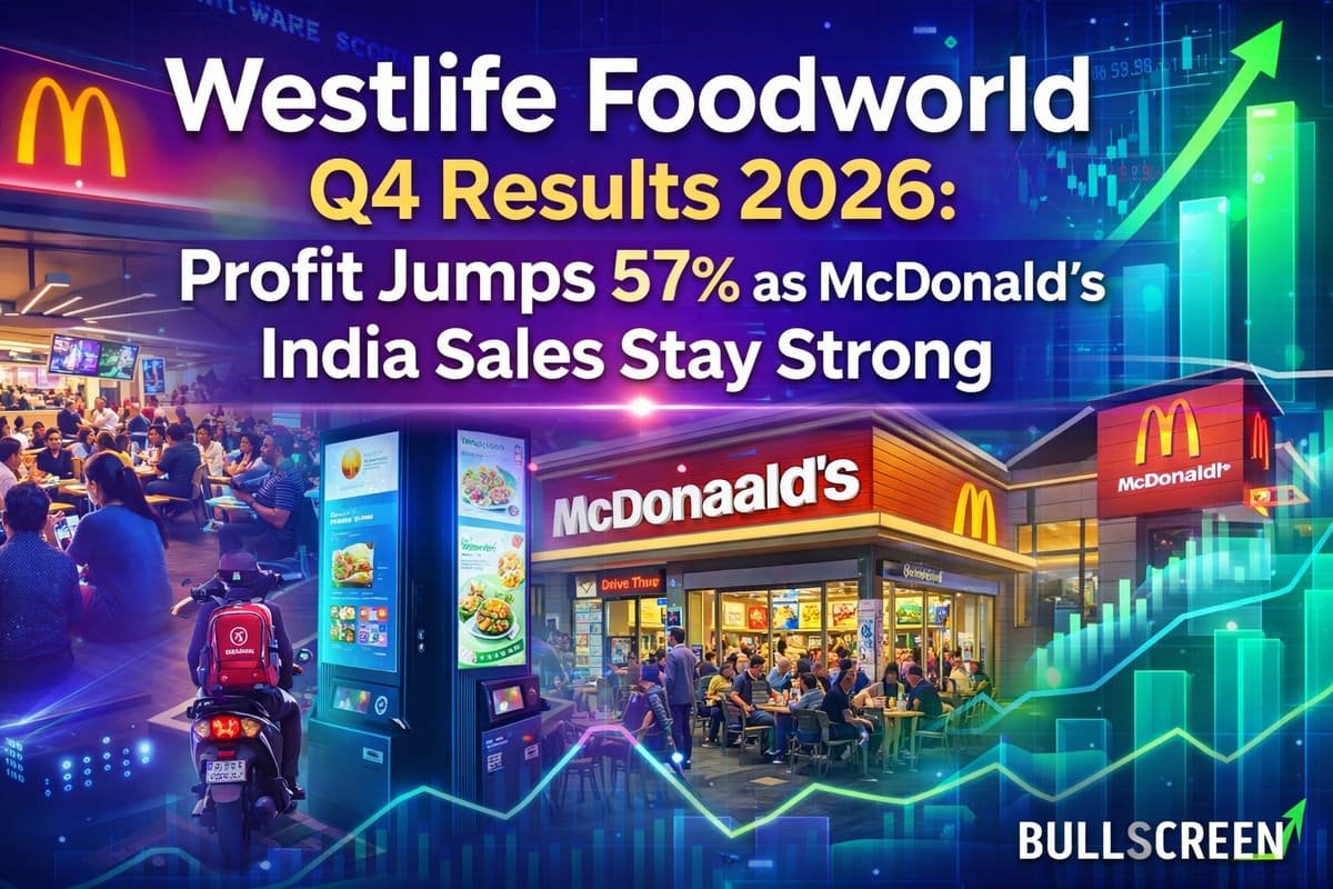 Westlife Foodworld Q4 Results 2026: Profit Jumps 57% as McDonald’s India Sales Stay Strong