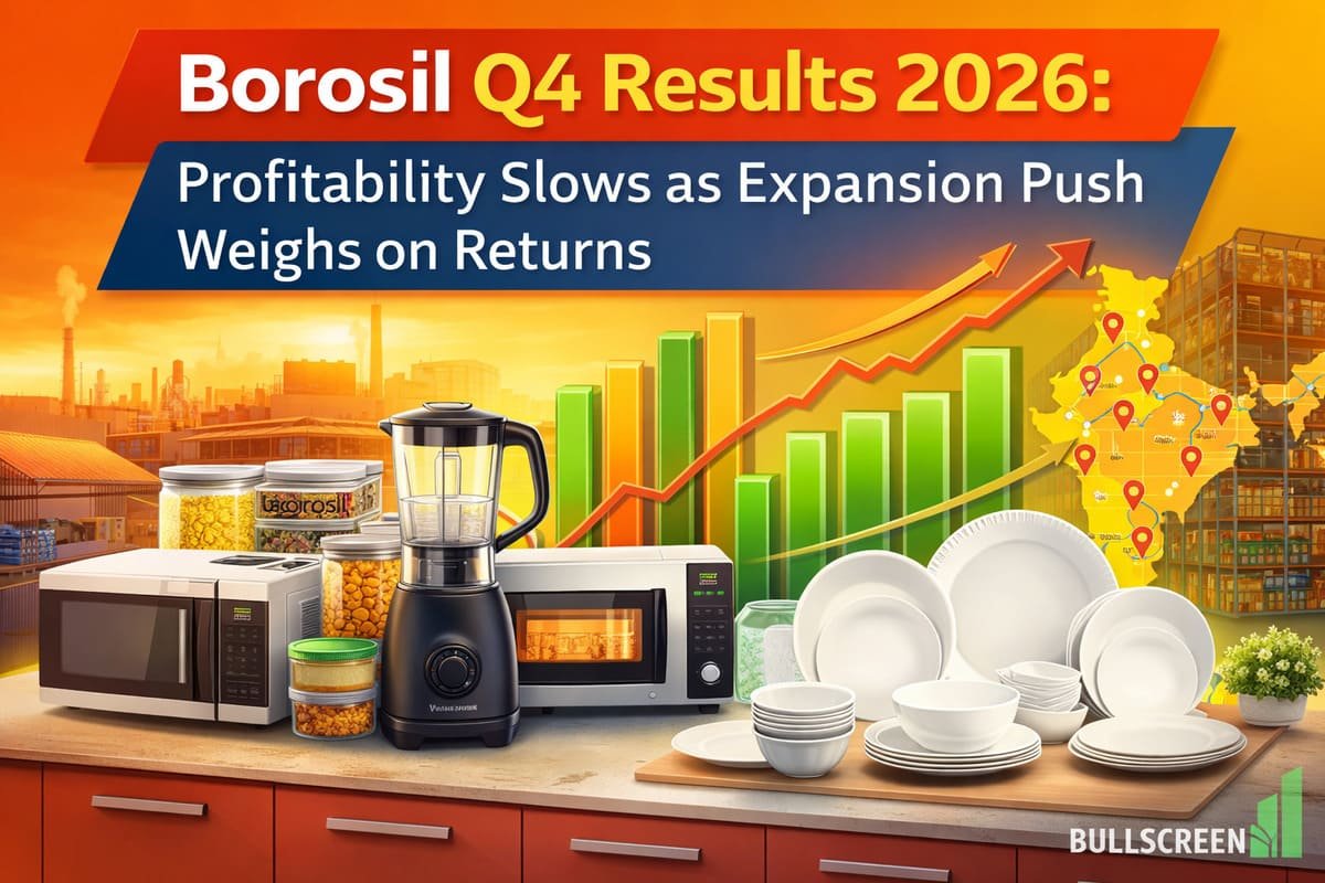 Borosil Q4 Results 2026: Profitability Slows as Expansion Push Weighs on Returns