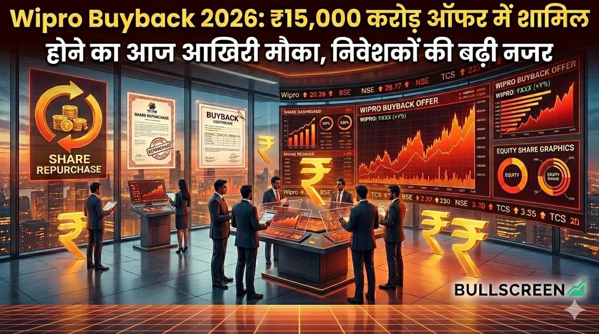 Wipro Buyback 2026: ₹15,000 करोड़ ऑफर में शामिल होने का आज आखिरी मौका, निवेशकों की बढ़ी नजर