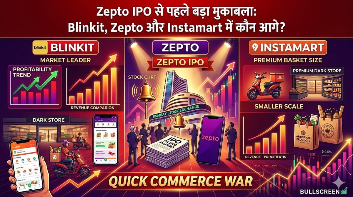 Zepto IPO से पहले बड़ा मुकाबला: Blinkit, Zepto और Instamart में कौन आगे?